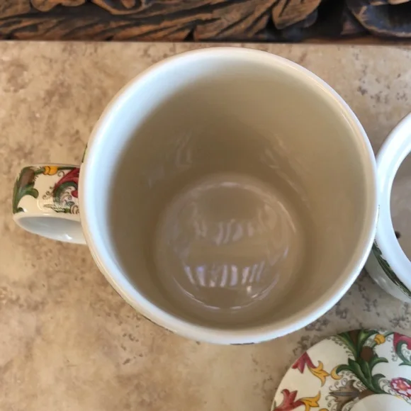 World Market 3pc Tea Set Strainer Cup With Lid Porcelain - Picture 6 of 10